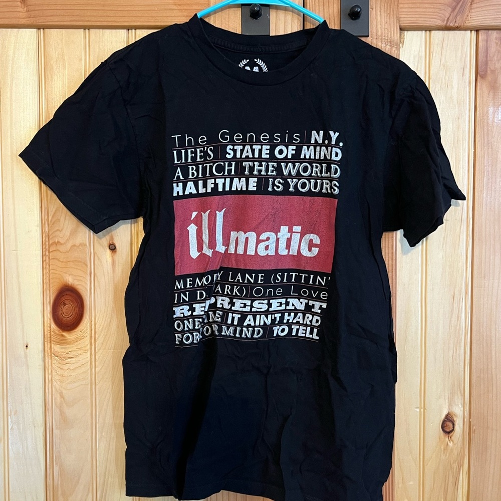 Nas Illmatic Mens Graphic Tee